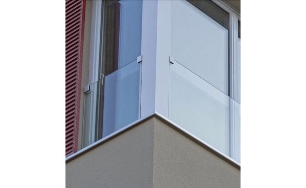rambarde balcon alu verre VX100-117
