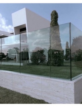barriere de terrasse en verre CAX500-126