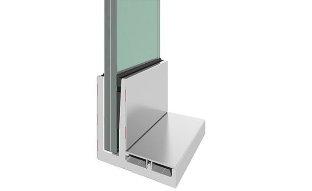 rampe de verre interieur M500-156