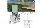 Garde-corps verre CAX500